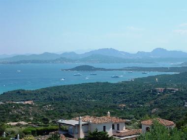 Ausblick auf den Golfo di Cugnana und Porto Rotondo 