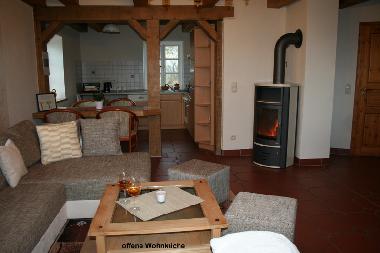 Wohnbereich mit offener K�che