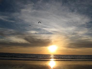 Sonnenuntergang am Strand