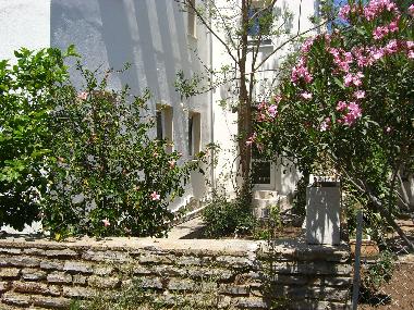 Die vordere Fassade der Wohnung