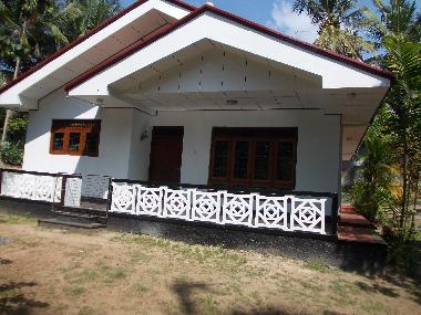 Hauseingang mit Terrasse