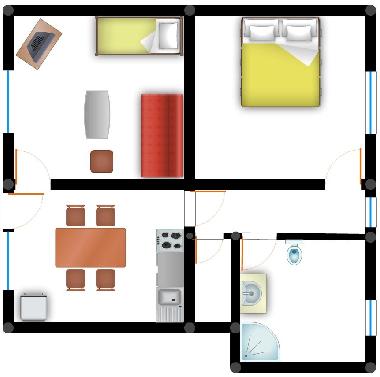 Ferienwohnung in Vodice (Sibensko-Kninska) oder Ferienwohnung oder Ferienhaus