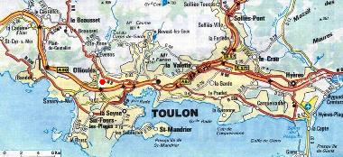 Ferienwohnung in Ollioules (Var) oder Ferienwohnung oder Ferienhaus