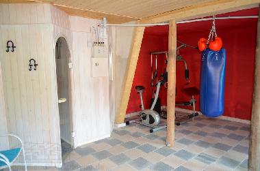 Fitnessraum + Sauna
