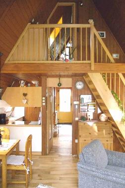 Die Galerie mit dem Giebelzimmer
