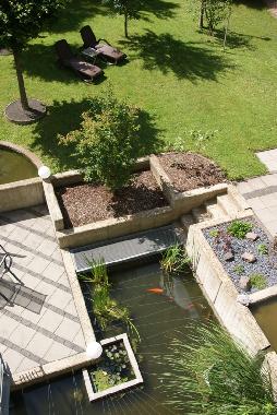 Teichanlage mit Liegewiese