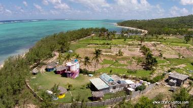 Pension in gravier (Rodrigues) oder Ferienwohnung oder Ferienhaus