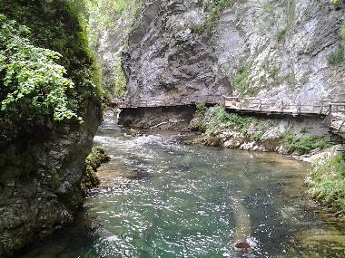 Vintgarschlucht - Ein Erlebnis und auch zu Fuss erreichbar