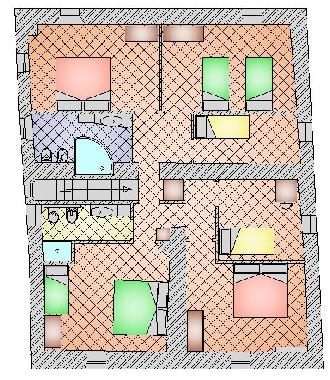 Ferienhaus in Brisighella (Ravenna) oder Ferienwohnung oder Ferienhaus