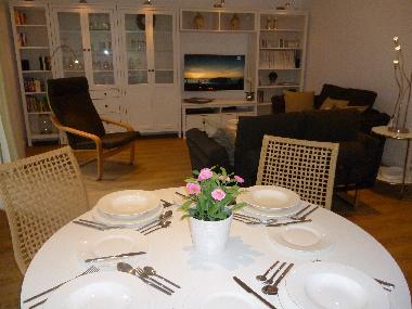 Das Wohnzimmer - Essbereich