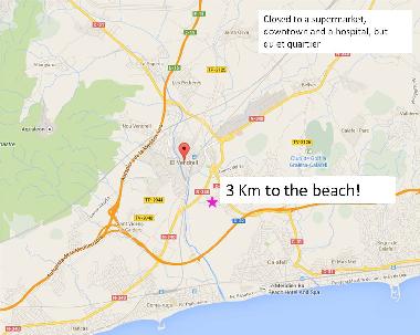 Ferienhaus in El Vendrell (Tarragona) oder Ferienwohnung oder Ferienhaus