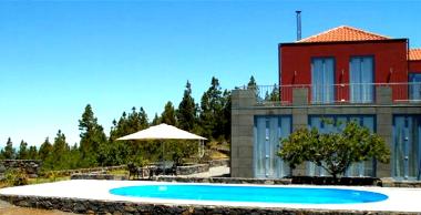 Villa in Tijarafe (La Palma und El Hierro) oder Ferienwohnung oder Ferienhaus