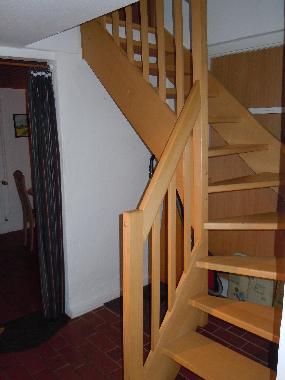 Treppe zu den Schlafr�umen