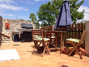 Terrasse mit BBq