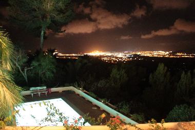 Nachts ist der Blick spektakul�r