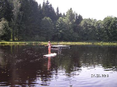 idyllische Waldseen