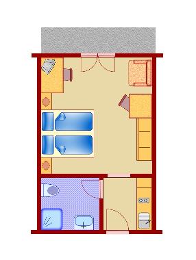Einzimmerferienwohnung