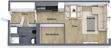 Ferienwohnung in Stavanger (Rogaland) oder Ferienwohnung oder Ferienhaus