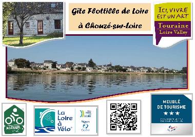 Ferienhaus in Chouz�-sur-Loire (Centre) oder Ferienwohnung oder Ferienhaus