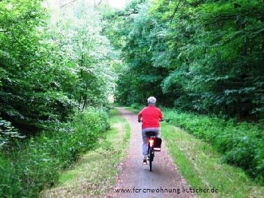 Radfahren auf dem Ostfriesland-Wanderweg