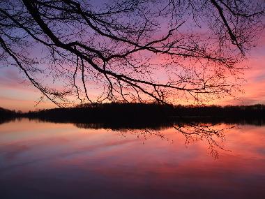 Abendstimmung am D�mmer See