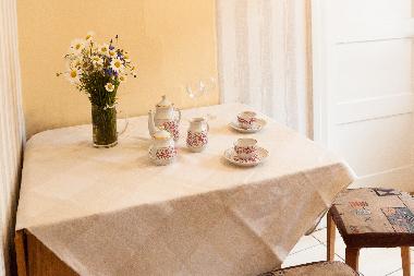 Der Esstisch in der Kuche