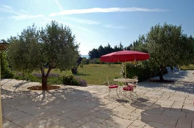 Terasse mit Garten