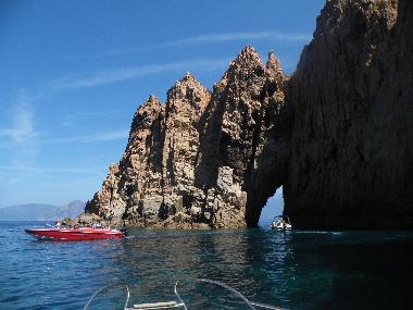 Bootsausfl�ge nach Porto und Scandola direkt vom Haus aus