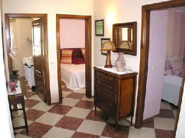 Flur Zugang zu Bad-Schlafzimmer