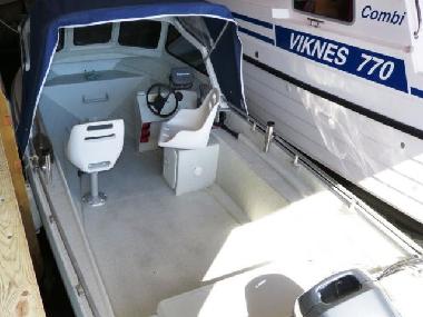 Hansvik 50PS mit Farbe Echolot und Kartenplotter