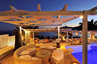 Hotel in Antiparos (Kyklades) oder Ferienwohnung oder Ferienhaus