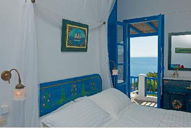 Hotel in Antiparos (Kyklades) oder Ferienwohnung oder Ferienhaus