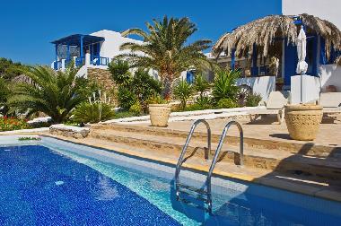 Hotel in Antiparos (Kyklades) oder Ferienwohnung oder Ferienhaus