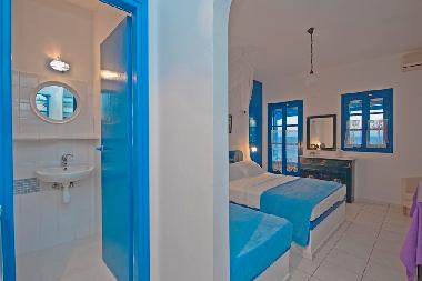 Hotel in Antiparos (Kyklades) oder Ferienwohnung oder Ferienhaus