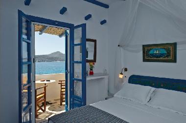 Hotel in Antiparos (Kyklades) oder Ferienwohnung oder Ferienhaus