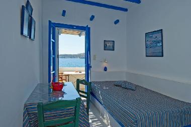 Hotel in Antiparos (Kyklades) oder Ferienwohnung oder Ferienhaus