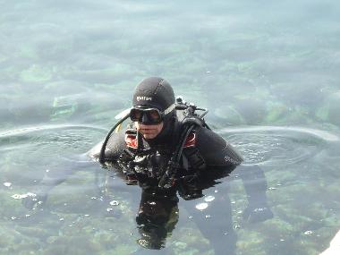 Sie k�nnen direkt vor unserem Haus im glasklaren Wasser schnorcheln und TAUCHEN und so eine unglaubl
