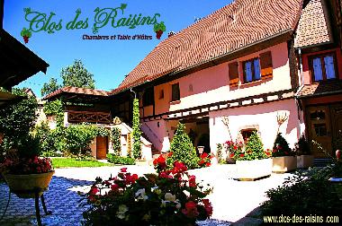 Pension in BEBLENHEIM (Haut-Rhin) oder Ferienwohnung oder Ferienhaus