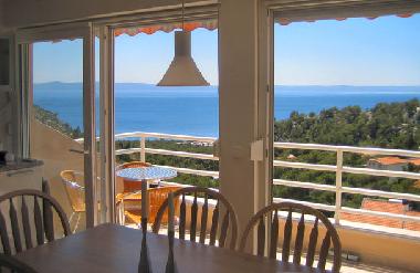 Ferienwohnung in Krvavica (Splitsko-Dalmatinska) oder Ferienwohnung oder Ferienhaus