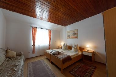 Schlafzimmer mit Schlafcoauc