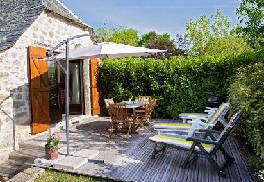 Ferienhaus in Campuac (Aveyron) oder Ferienwohnung oder Ferienhaus