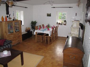 Wohn- und Esszimmer im Erdgeschoss
