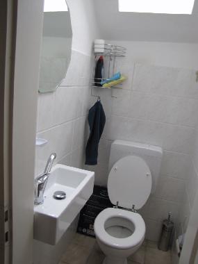 WC im Dachgeschoss