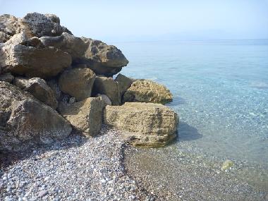 Kleiner Strand in 50m...