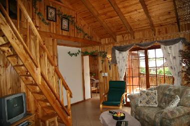 Sunbird Cottage Ferienhaus Lounge