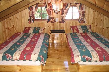 Sunbird Cottage Loft mit 2 Matratzen-Einzelbetten