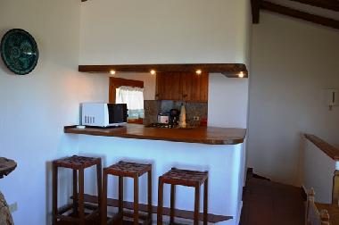 Blick auf die K�che