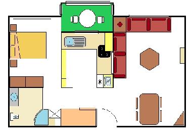 Ferienwohnung in Casablanca (Casablanca) oder Ferienwohnung oder Ferienhaus