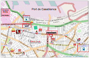 Ferienwohnung in Casablanca (Casablanca) oder Ferienwohnung oder Ferienhaus