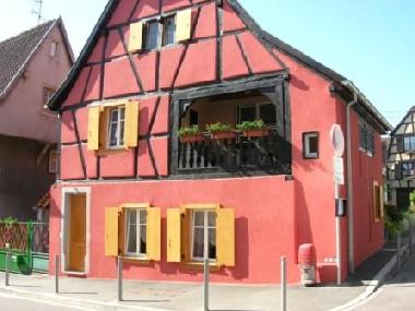 Ferienhaus in KINTZHEIM (Bas-Rhin) oder Ferienwohnung oder Ferienhaus